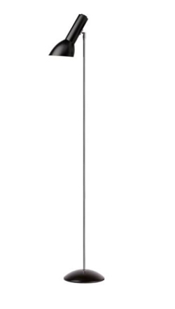 Oblique Lampa Podłogowa, czarny mat