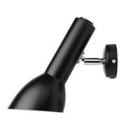 Oblique Kinkiet, czarny matowy