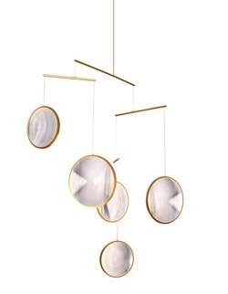 FOCUS X5 lampa wisząca, złota