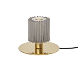 In The Sun 220 lampa stołowa, złoto/srebro