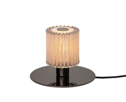 In The Sun 220 lampa stołowa, czarna/srebrna