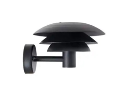 DL20 zewnętrzna lampa ścienna, czarna