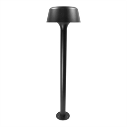 Valencia zewnętrzna lampa ogrodowa, czarna