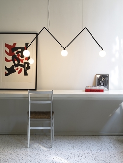 DABLIU Globe lampa wisząca, opal