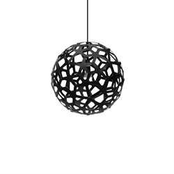 Lampa wisząca Coral 400, czarna