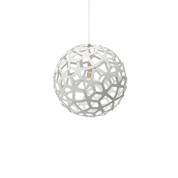 Lampa wisząca Coral 400, biała