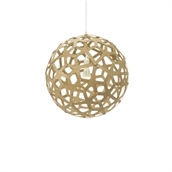 Lampa wisząca Coral 600, bambus