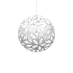 Lampa wisząca Floral 800, biała