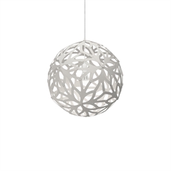 Lampa wisząca Floral 600, biała