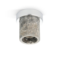 Miss Marble spot, grey/krom
