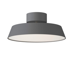 Kaito 2 Dim lampa sufitowa, szara