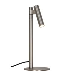 Lampa stołowa Makoto, satin chrom