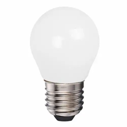 Żarówka LED 4W opal, E27, 2700K