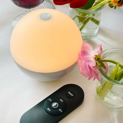 Alba Light Ball lampa bateryjna / lampka stołowa, shiny biały (1 szt.)