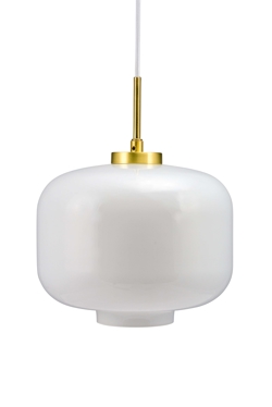 Arp D30 lampa wisząca, opal/mosiądz