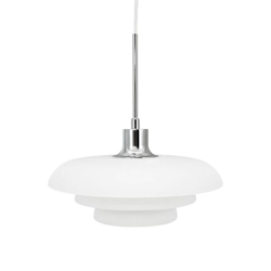 Ava lampa wisząca D31, opal/chrom