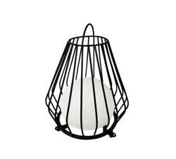 Evesham latarnia zewnętrzna / lampa na baterie mała, zielona