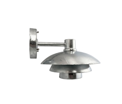 Morph D24 zewnętrzna lampa ścienna, ocynkowana