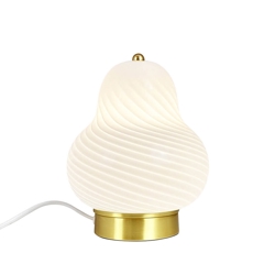 Lucy lampa stołowa, biała