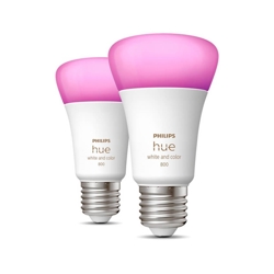 Philips Hue White and Color Ambiance 9W LED E27 2 szt.