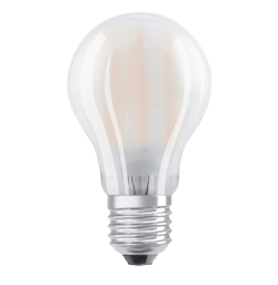 Osram LED-pære 1,5W E27 827, matowa