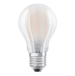 Osram LED-pære 11W E27 827, matowa