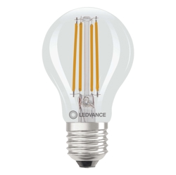 Osram LED-pære 7,2W E27 927 ściemnialna, przezroczysta