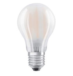 Osram LED-pære 7,5W E27 827, matowa