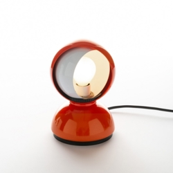 Eclisse lampa stołowa / ścienna, pomarańczowa
