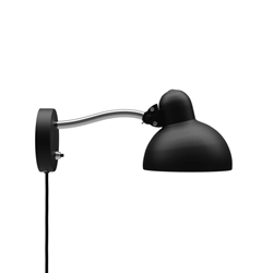 Kaiser idell 6567-W lampa ścienna, matowa czerń