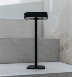 Flai centralna lampa stołowa, czarna