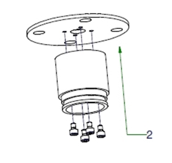 Baseflange Ø90 ALU for Nomad