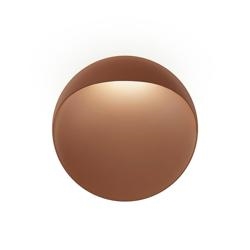 Flindt 30 zewnętrzna lampa ścienna 2700K, corten