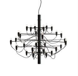 2097/30 żyrandol LED, czarny