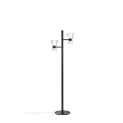 Lampa podłogowa Nocturne F2 Cone, czarna