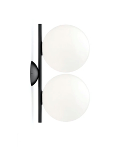 IC Light C/W1 Double kinkiet/plafon, czarny