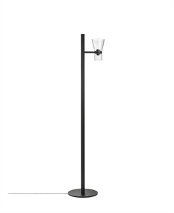 Nocturne F1 Cone lampa podłogowa, czarna