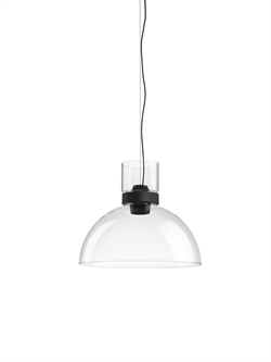 Nocturne S1 Bowl lampa wisząca, czarna