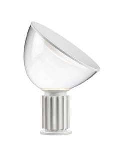 Taccia Small lampa stołowa, matowa biała