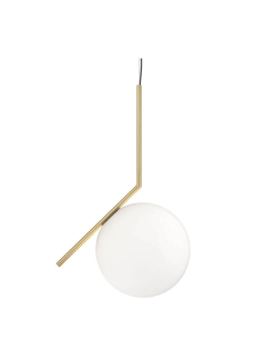 IC Light S3 lampa wisząca, mosiądz