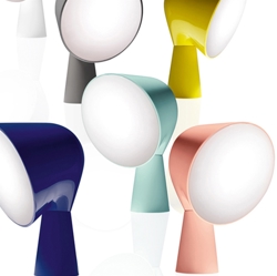 Binic lampa stołowa, niebieska