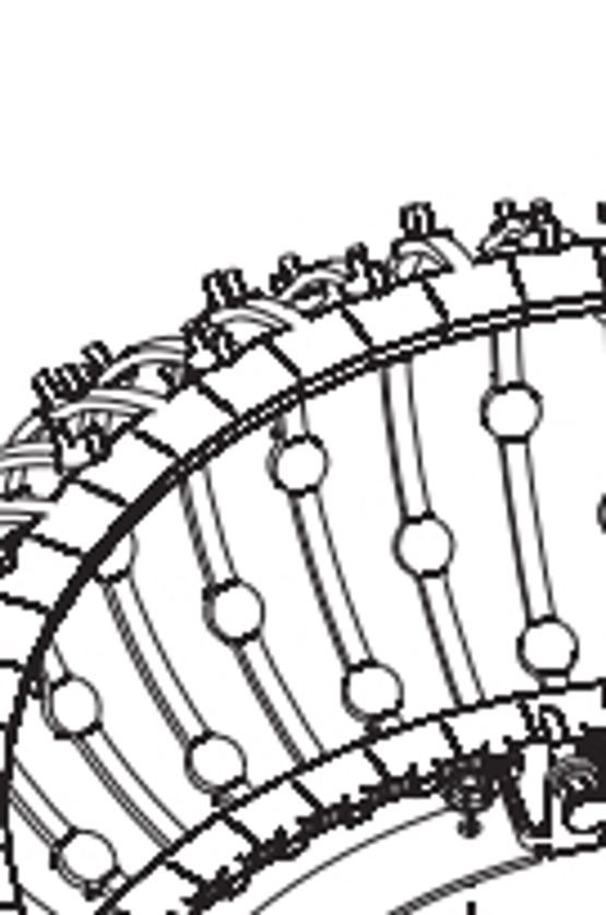 Część zamienna: Foscarini Caboche Kit 3+3 prongs 3/4 hooks piccola