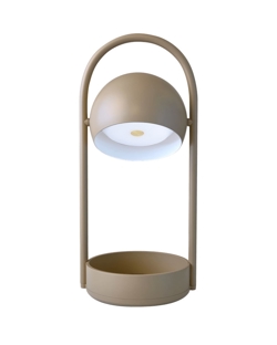 Ball Portable lampa bateryjna / lampa stołowa, sand grey
