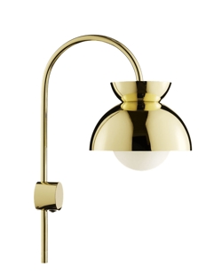 Butterfly kinkiet, mosiądz