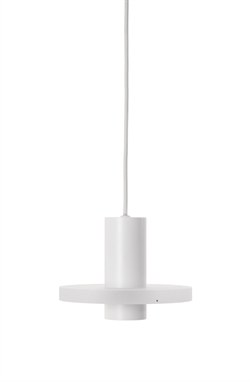 Lampa wisząca Flake, matowa biel