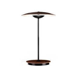 Ginger 20 M lampa stołowa na baterie, wenge