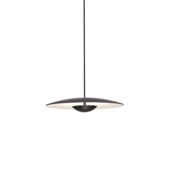 Ginger Ø20 lampa wisząca, drewno wenge