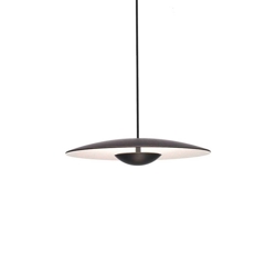 Ginger Ø32 lampa wisząca, drewno wenge