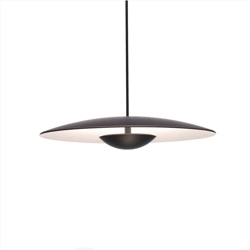 Ginger Ø42 lampa wisząca, drewno wenge