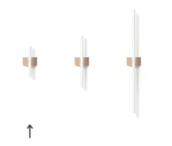 Minimism kinkiety, dąb